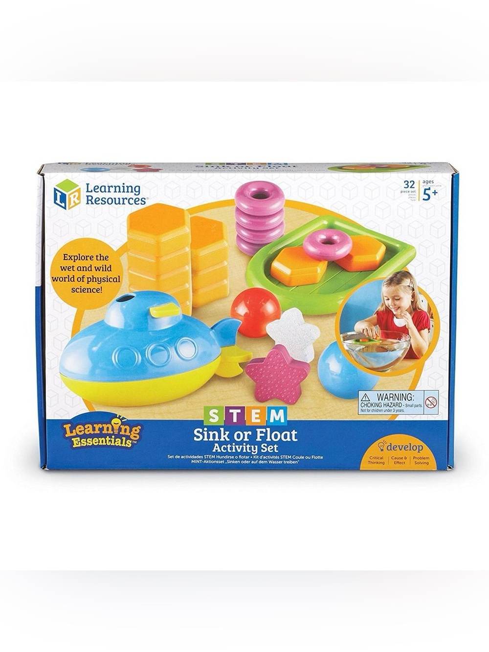 Learning Resources STEM Sink or Float Activity Set - Homeschool Science